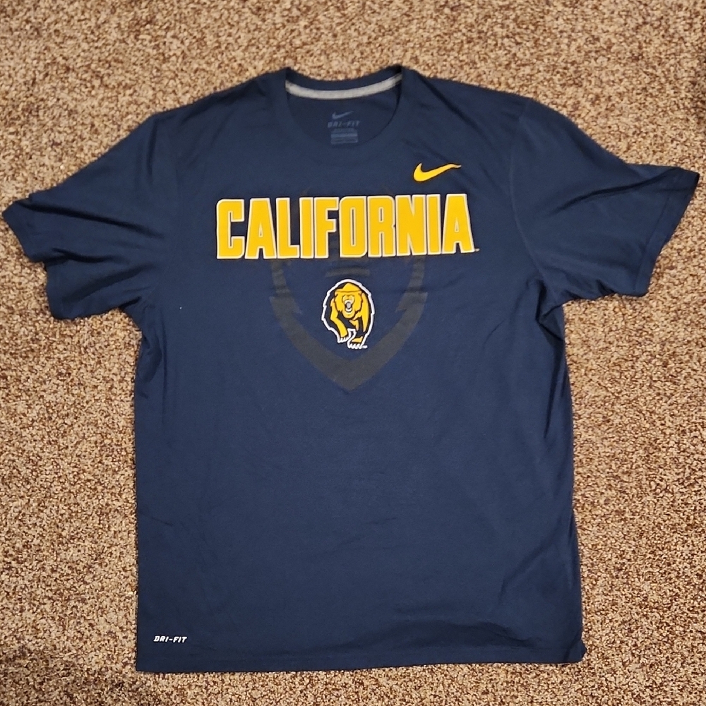 Nike Men's Navy California Beara Dri-fit T-Shirt